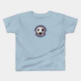 Coastal Soccer School Logo #1 Kids T-Shirt